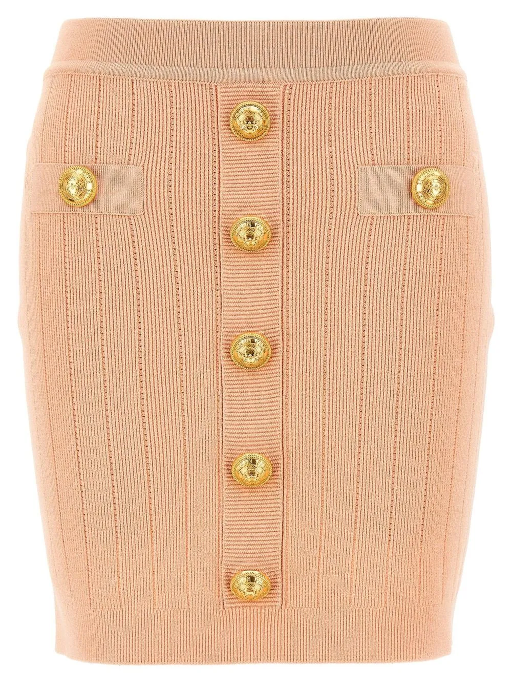 Knitted mini skirt