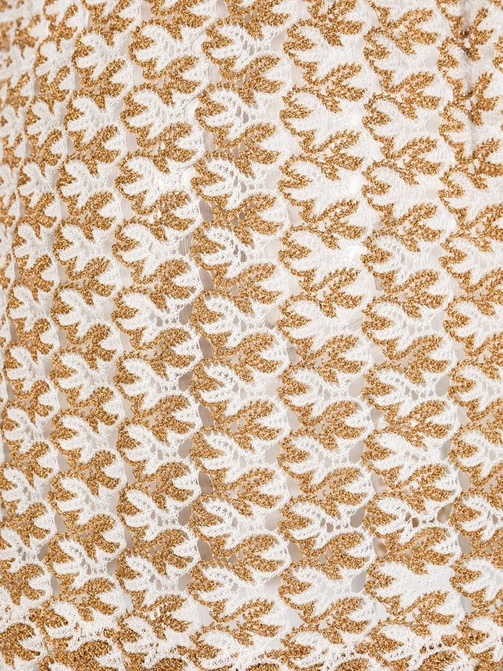 Knitted mini skirt