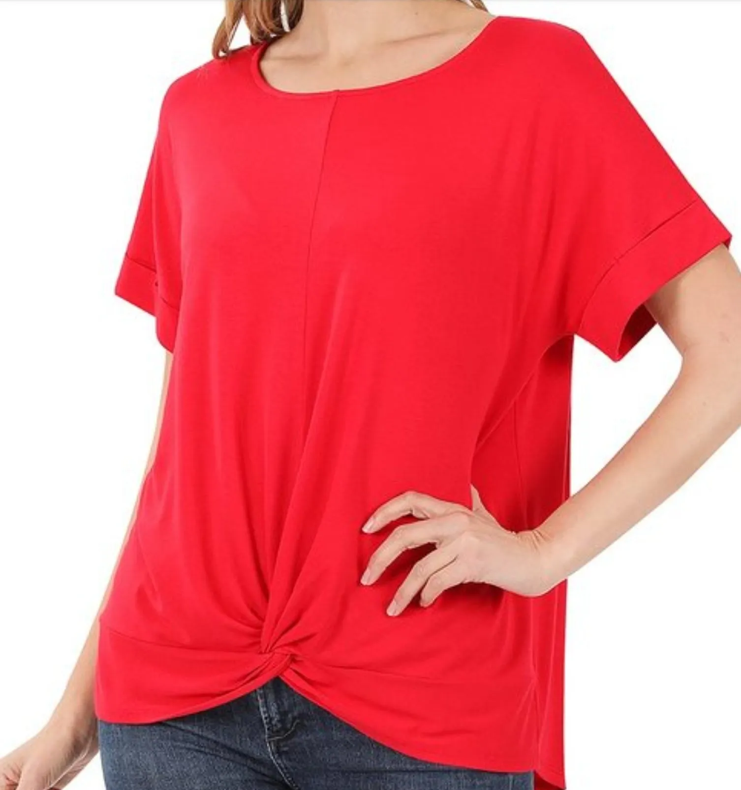 Knot Front Top