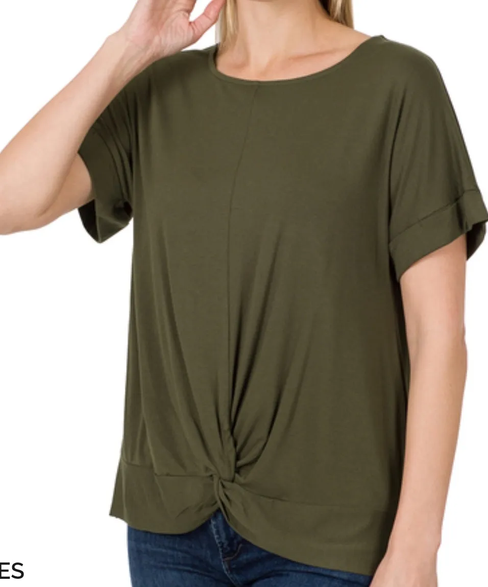 Knot Front Top
