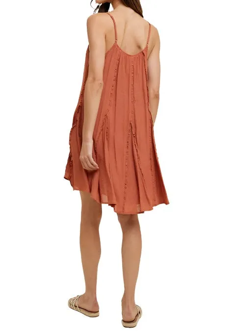 Know It All Flared Mini Dress