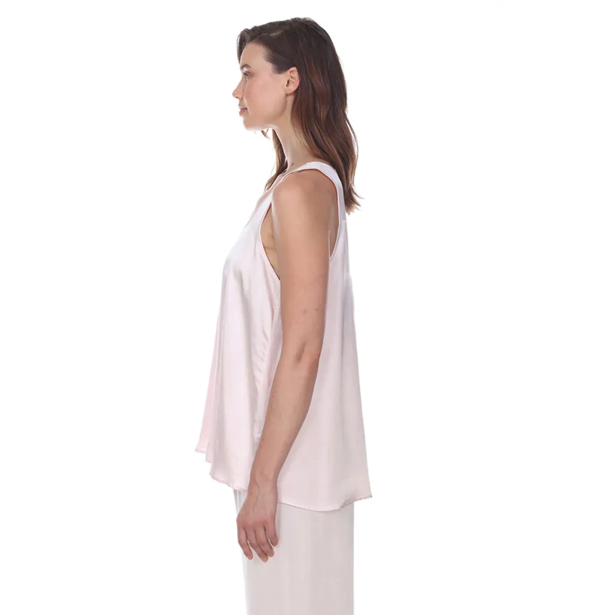 LAURA SATIN PAJAMA TANK
