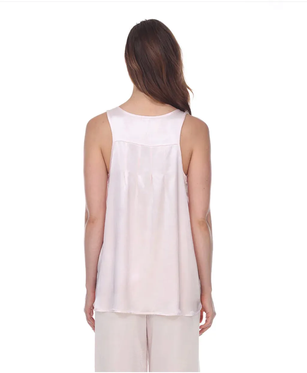 LAURA SATIN PAJAMA TANK
