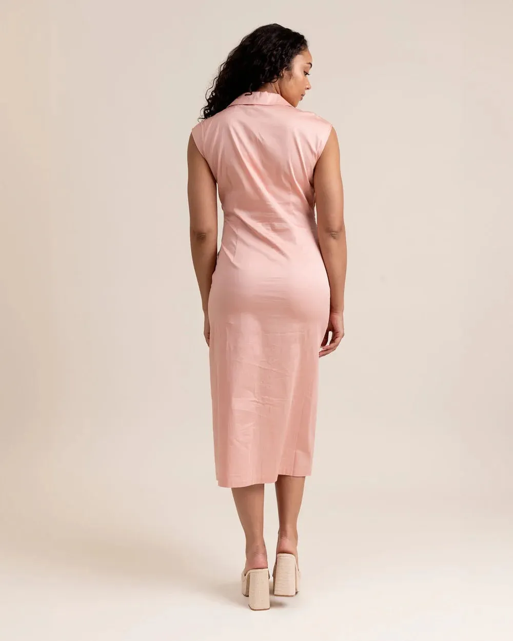 Layna Buttondown Dress
