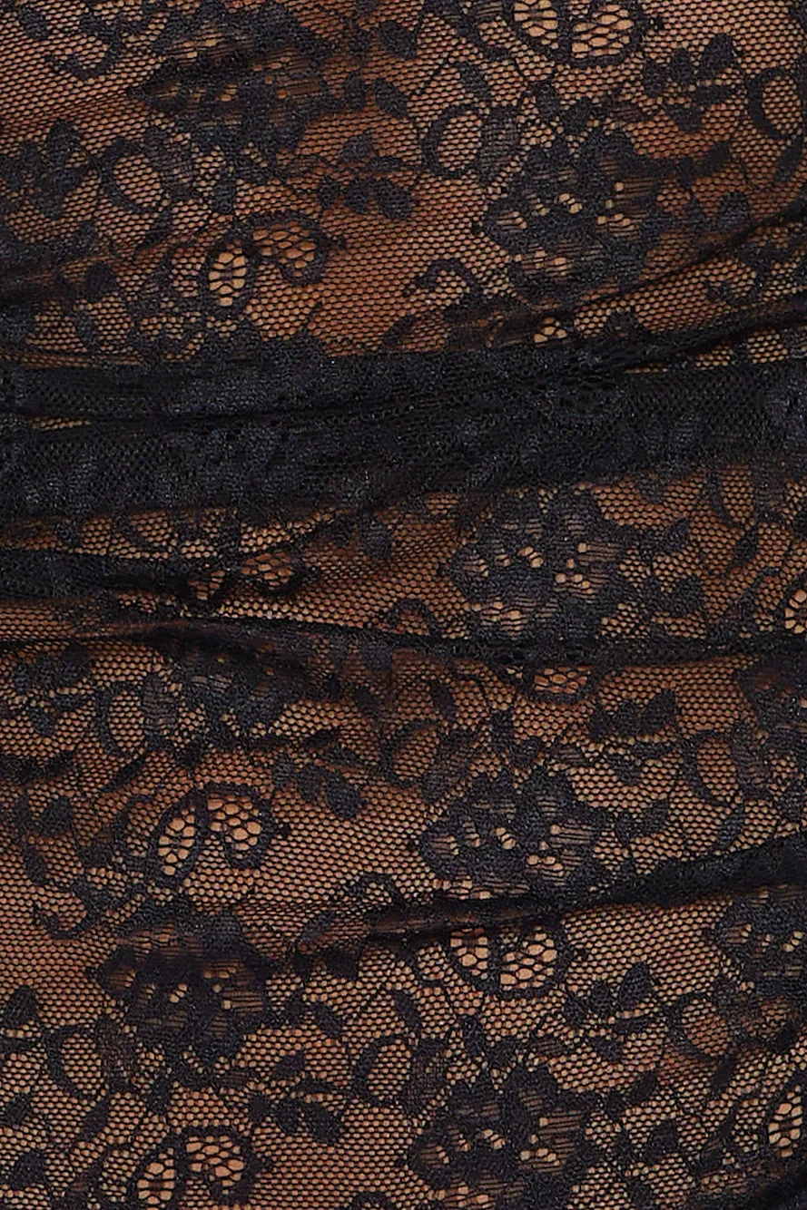 LIONESS Rendezvous Dress Onyx