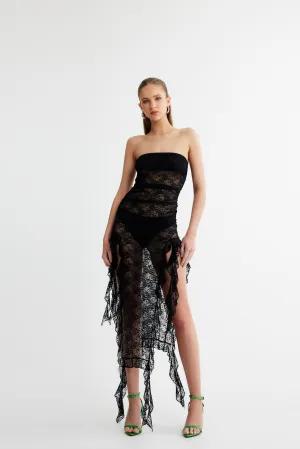 LIONESS Rendezvous Dress Onyx