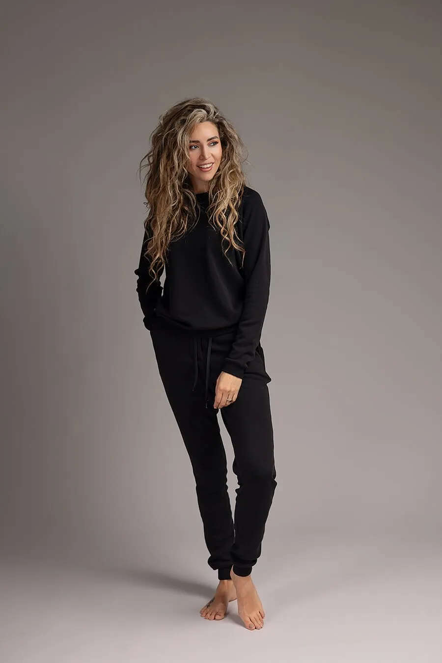 Loungewear: Winter Sweatpants BLACK CLEARANCE SALE