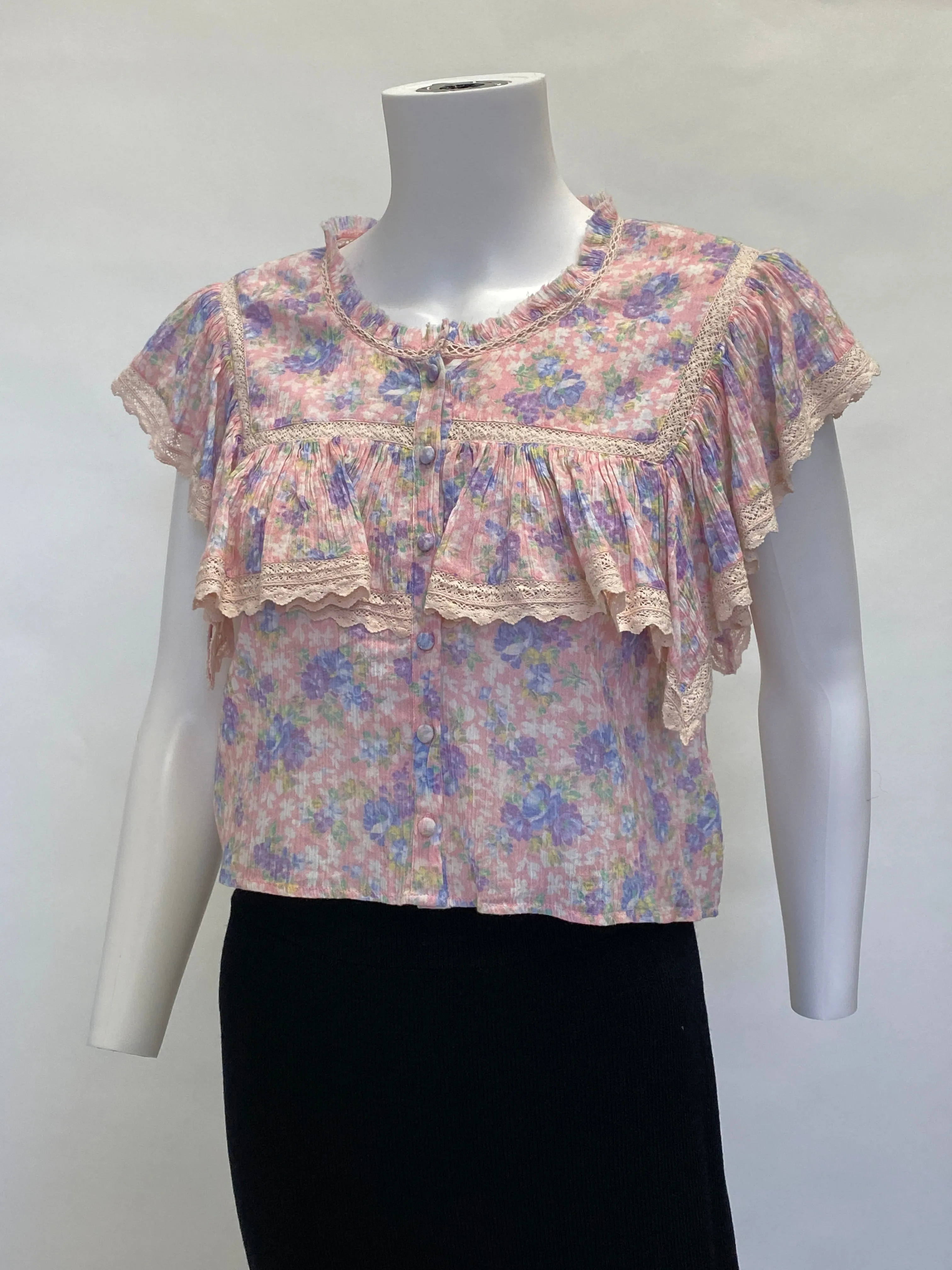 Love Shack Fancy Laurel Blouse