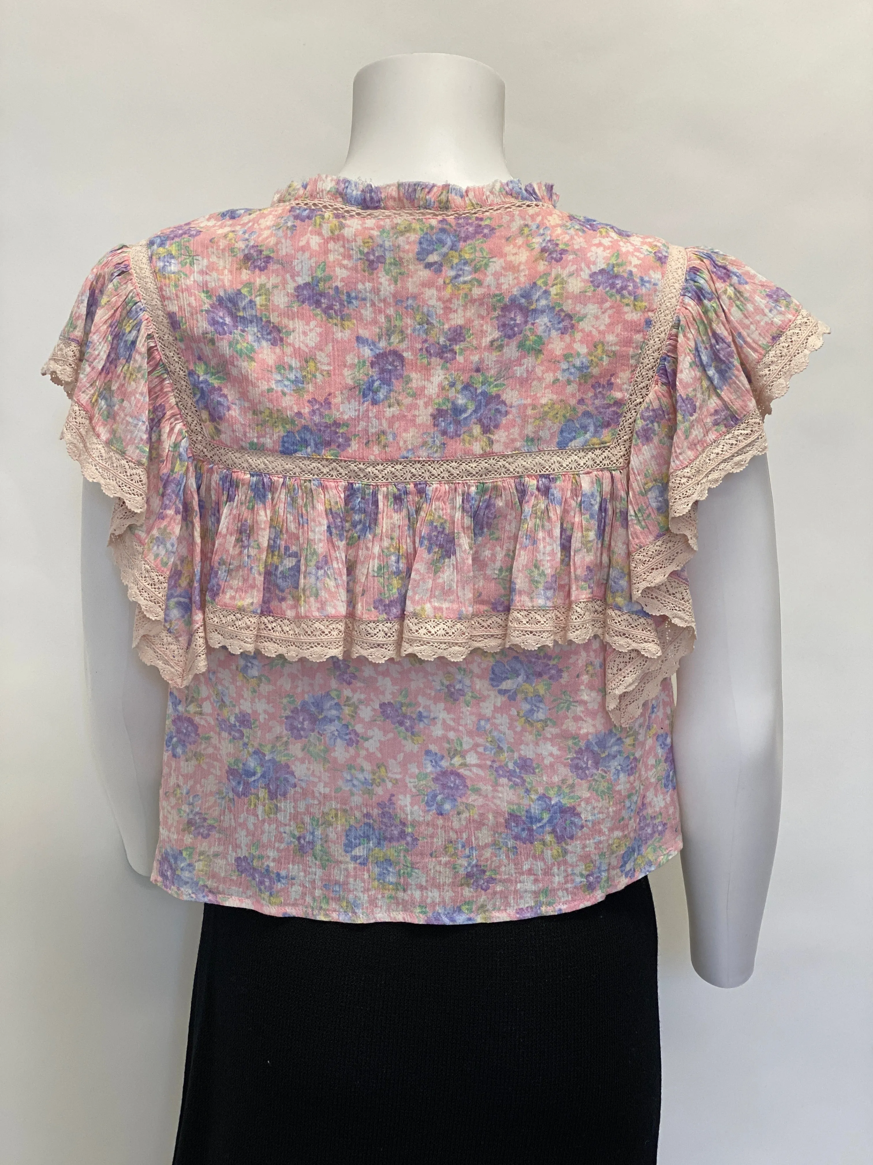 Love Shack Fancy Laurel Blouse