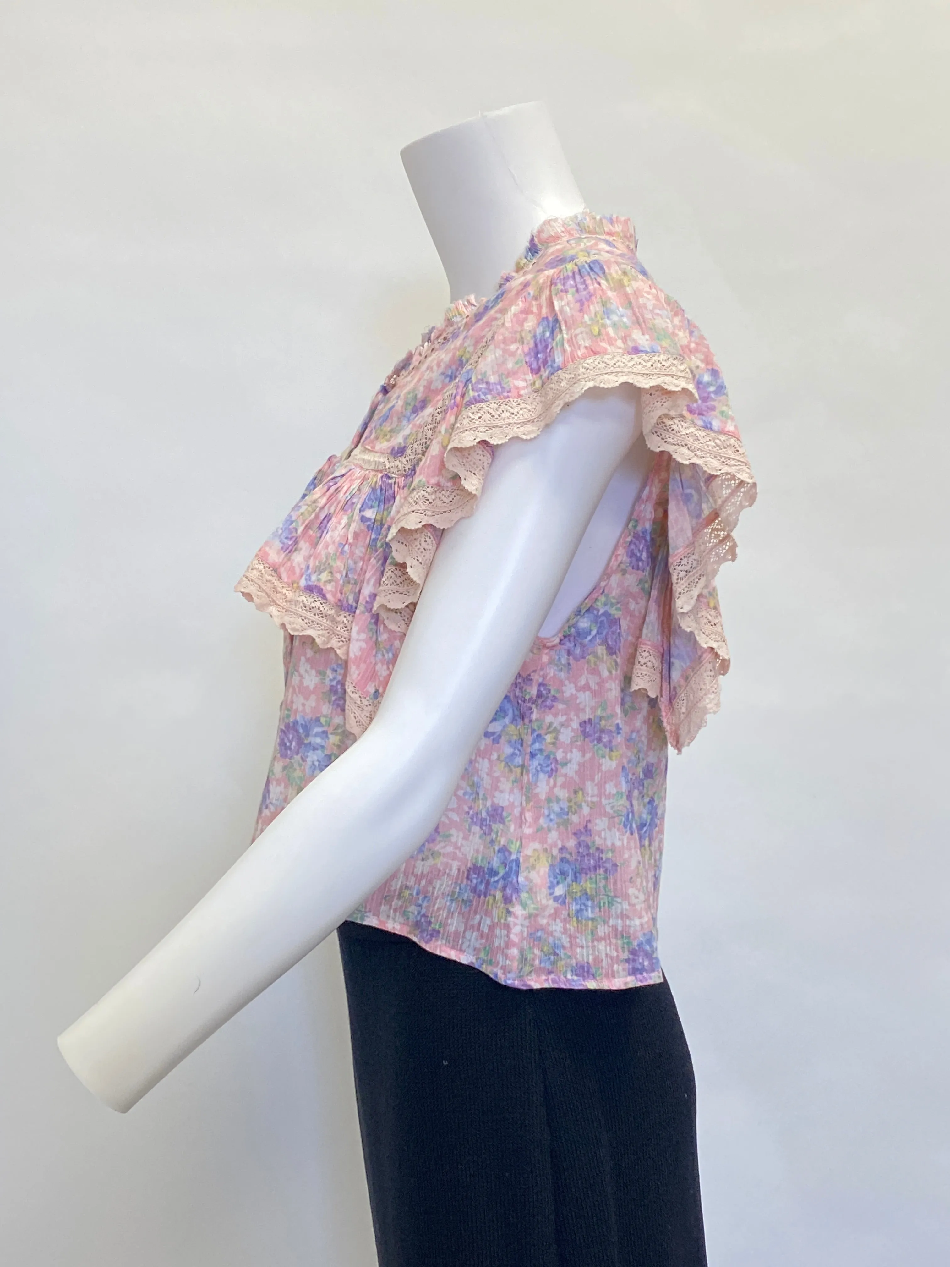 Love Shack Fancy Laurel Blouse