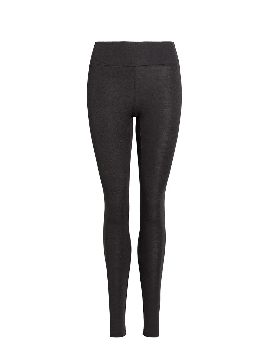 Malu wool slim pants - almost black