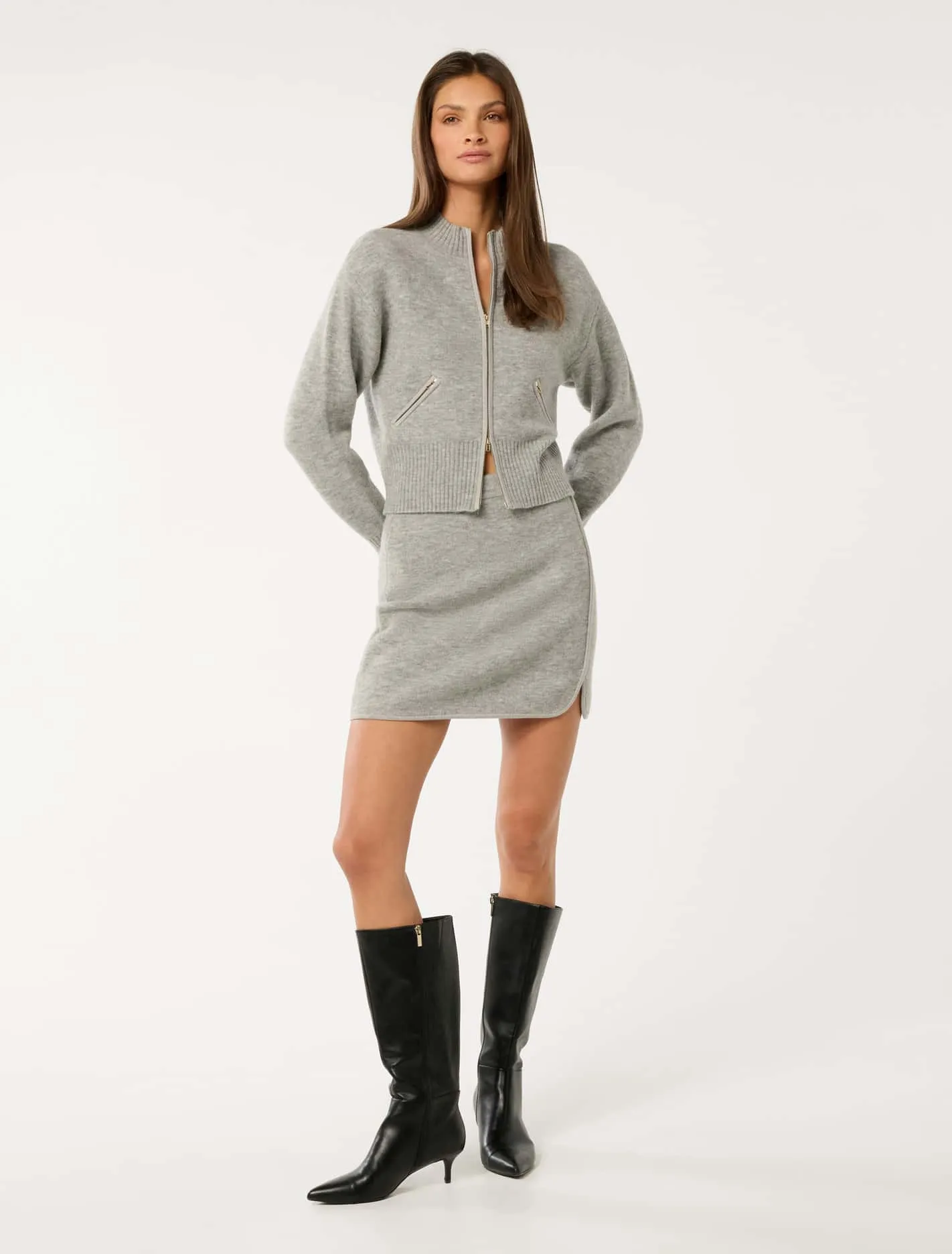 Mariella Knitted A Line Skirt