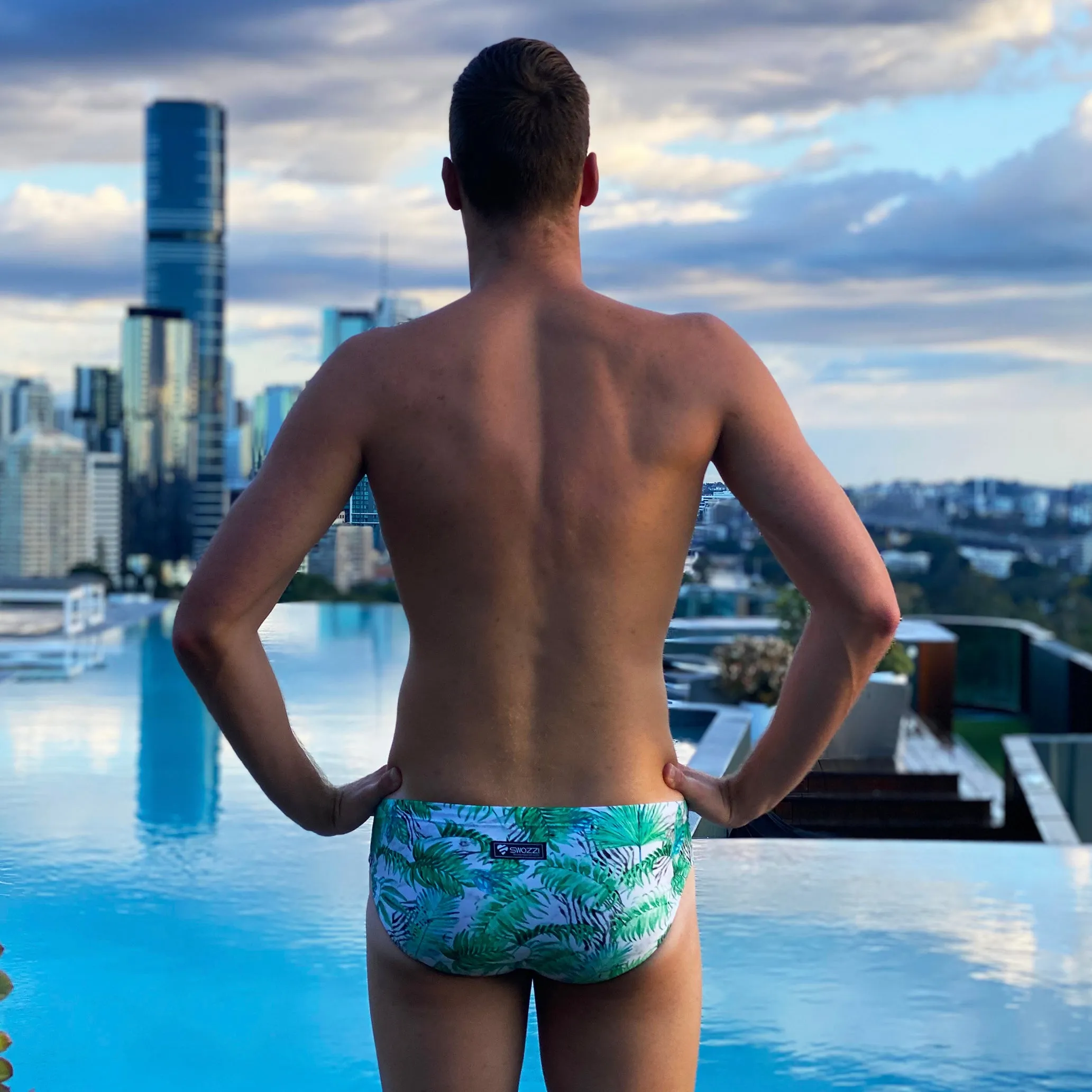 Men's Briefs Palm Tree Island