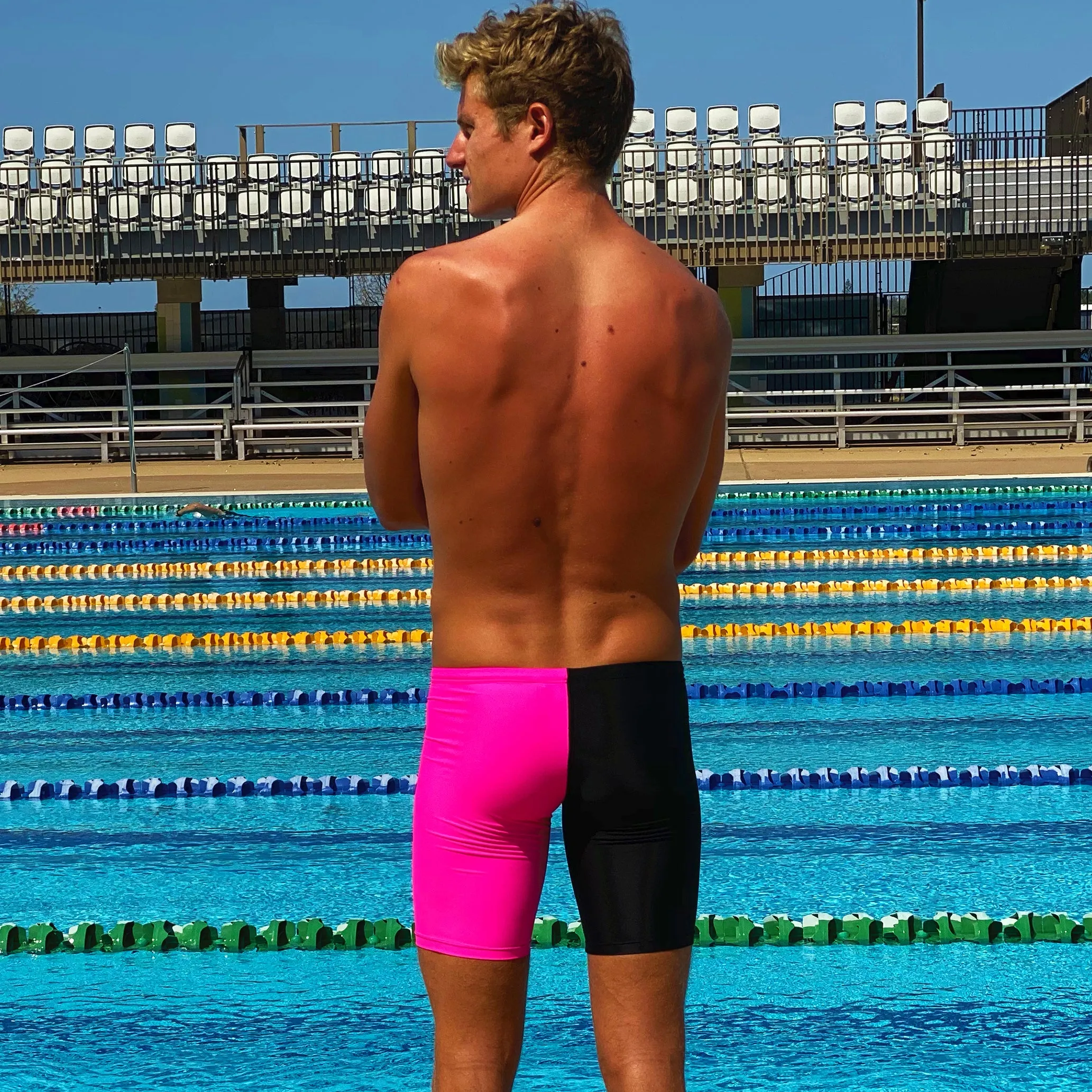 Men's Jammers Pink/Black