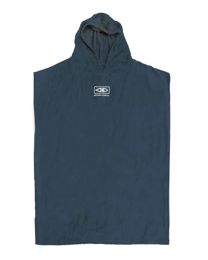 Mens Terry Hooded Poncho