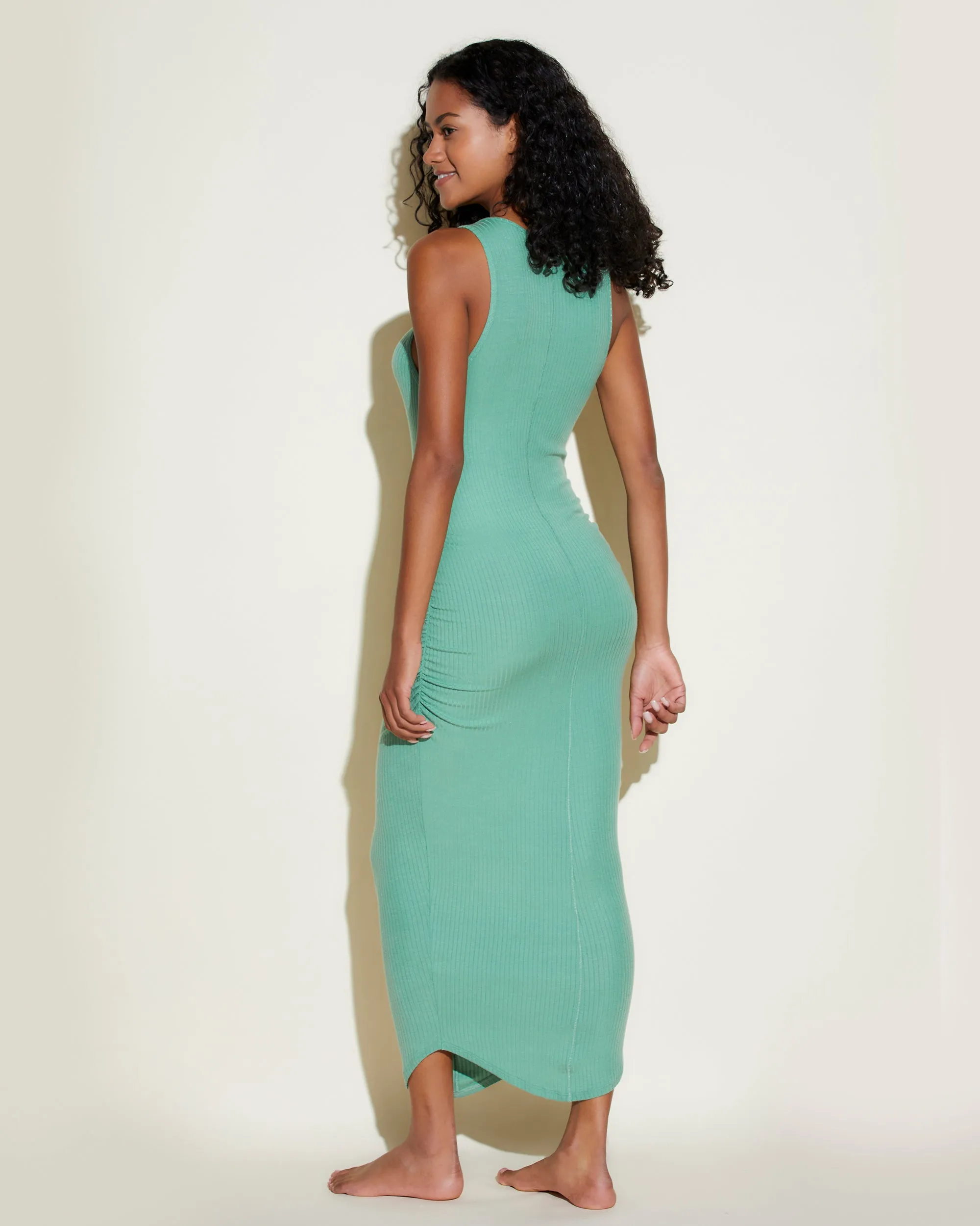 Midi Henley Dress
