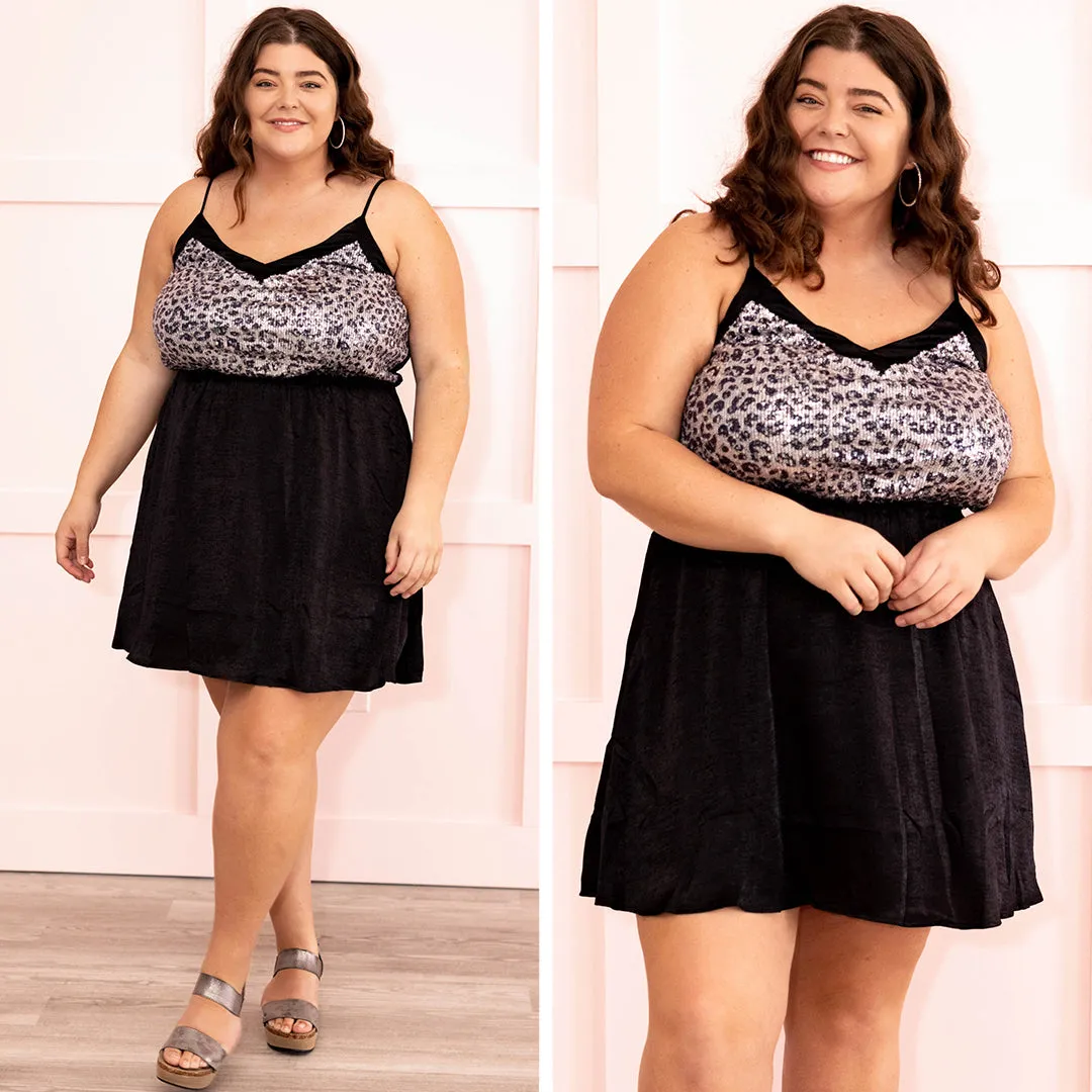 Midnight Sun Dress, Black