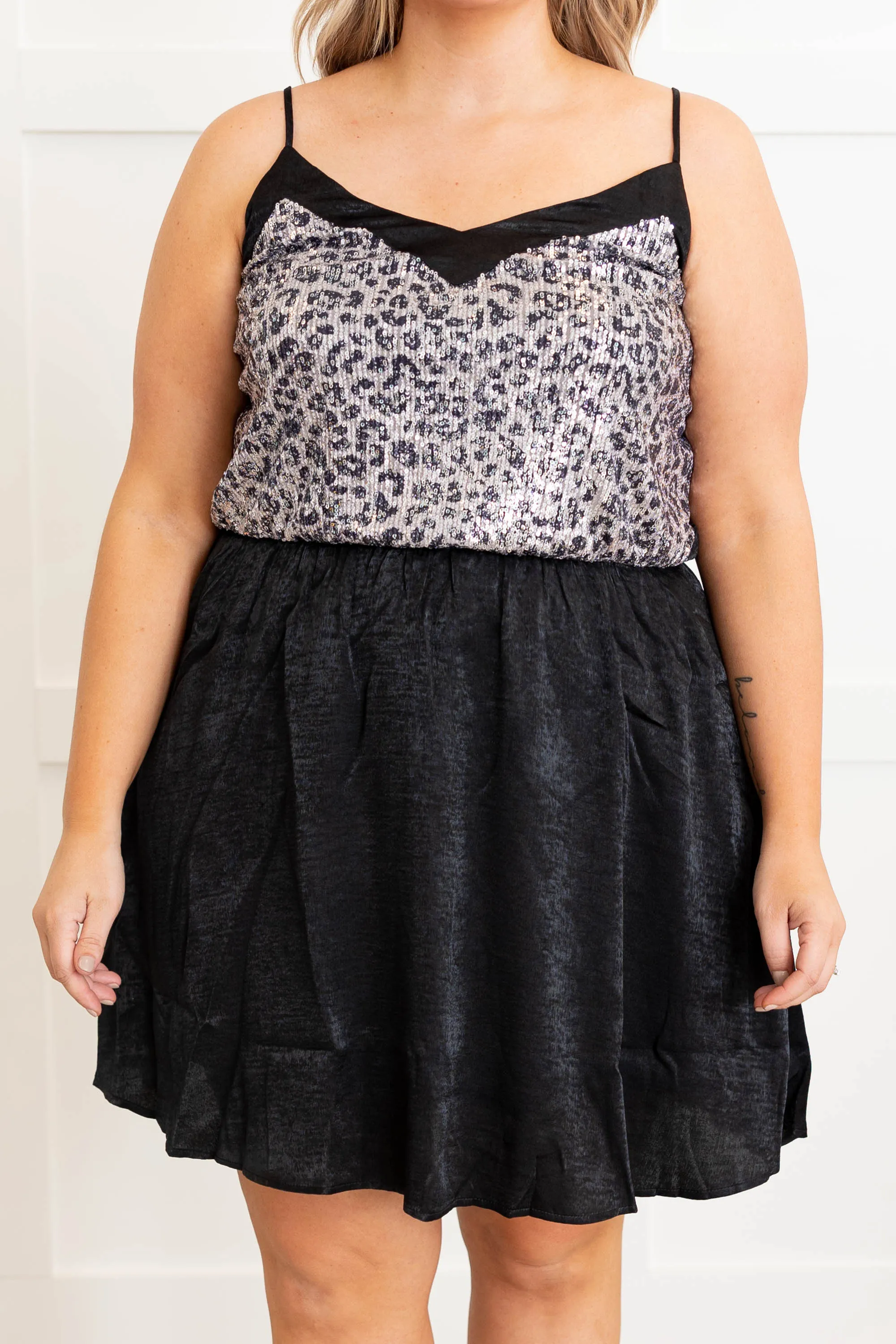 Midnight Sun Dress, Black