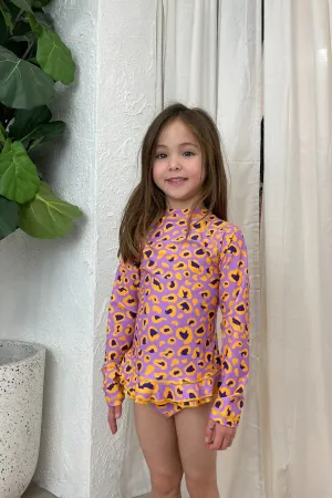 Mini Annie Rashie Set 02 Final Sale - Bejeweled Leopard