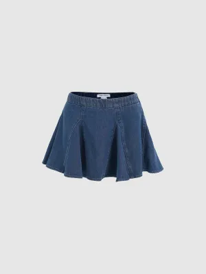 Mini Denim Skirts