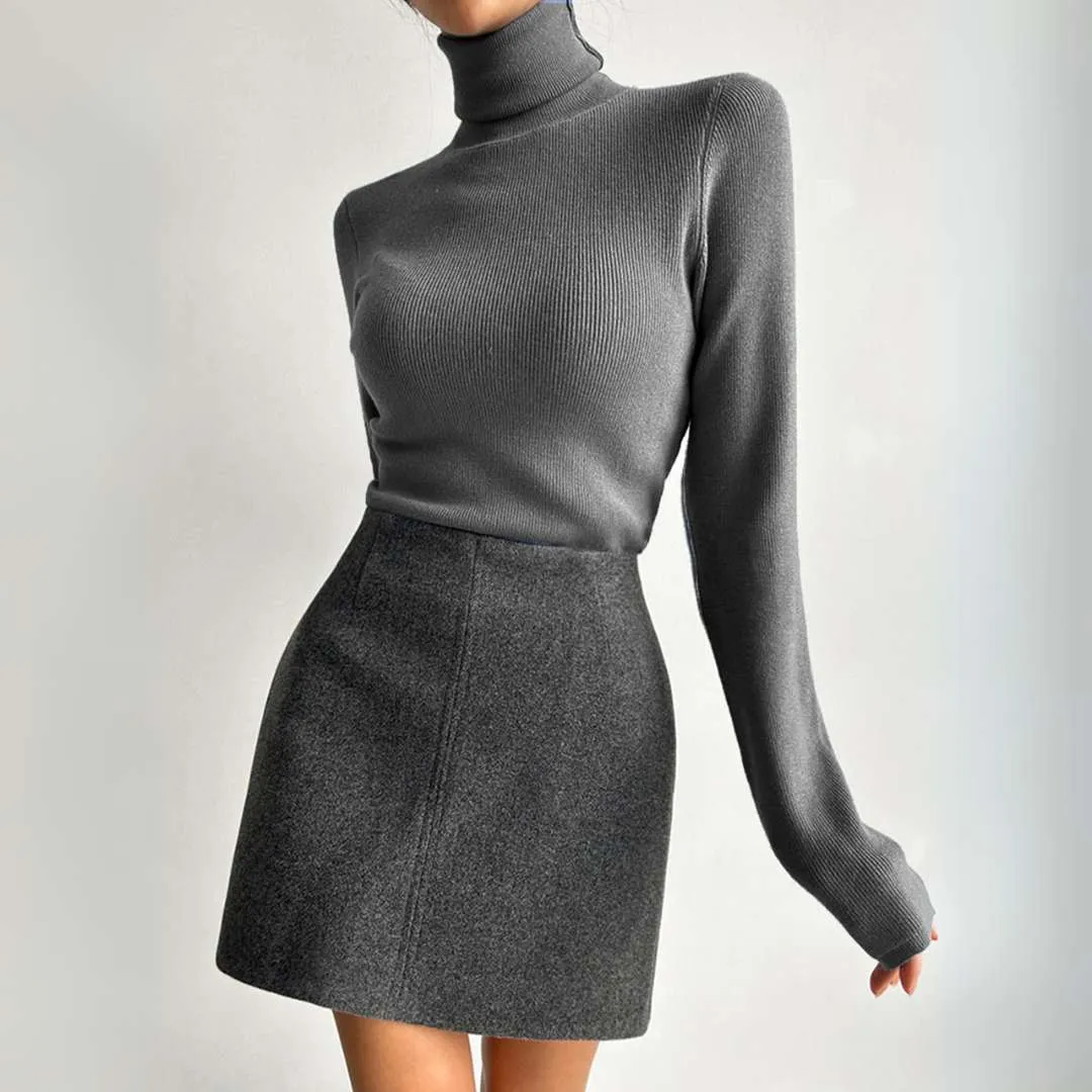 Misty™ | Leisure Piping A-Line Skirt