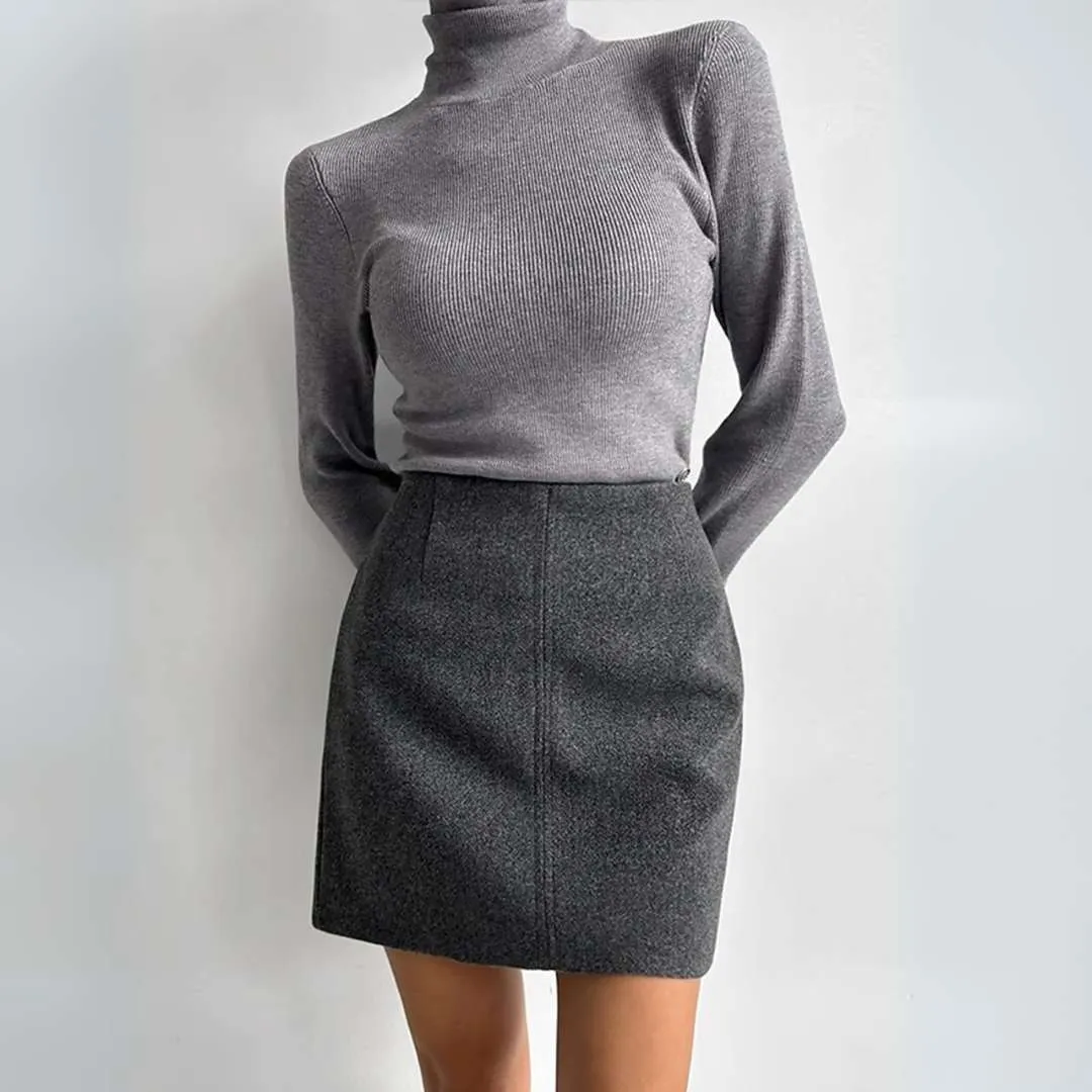 Misty™ | Leisure Piping A-Line Skirt