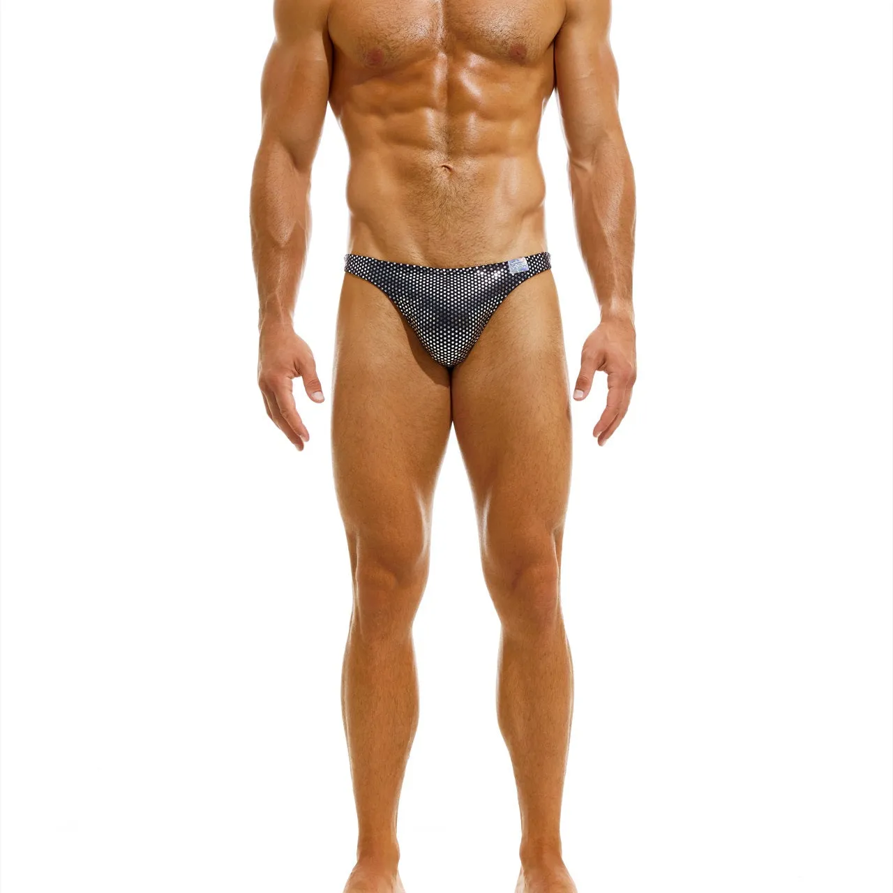 MODUS VIVENDI LUMINOUS LOW CUT SWIMWEAR BRIEF PIED de COQ
