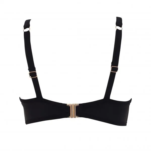 More Caspian Wired Bikini Top - Black -
