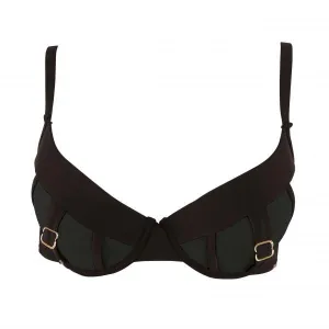 More Caspian Wired Bikini Top - Black -