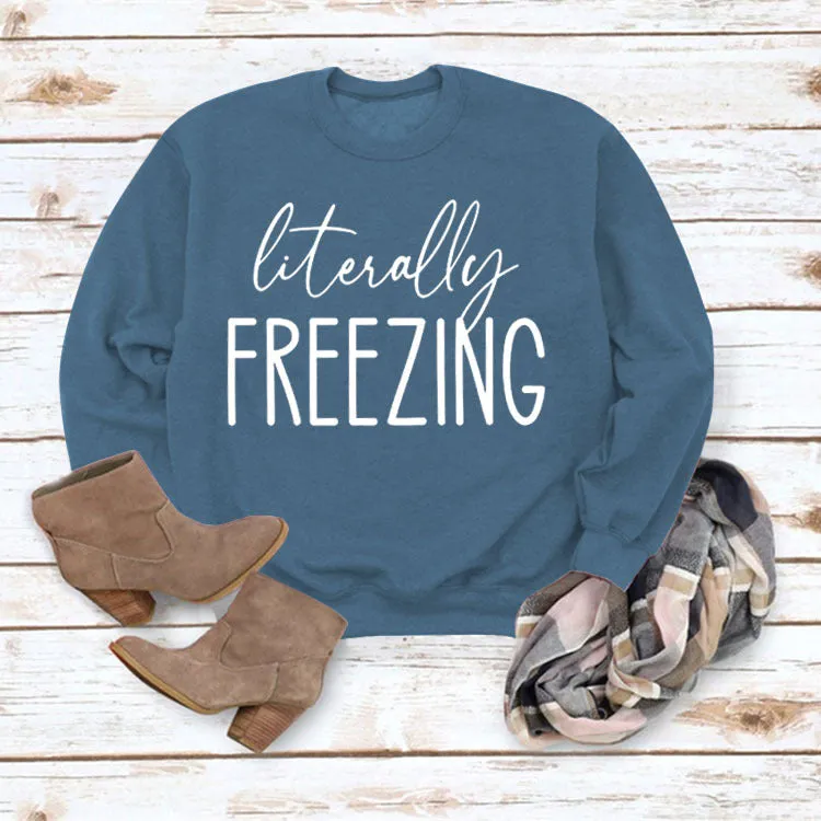 multicolors I am freezing shirt