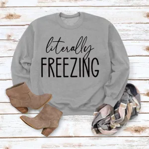 multicolors I am freezing shirt