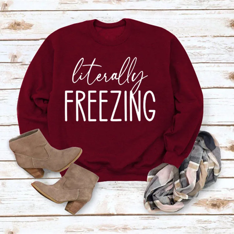 multicolors I am freezing shirt