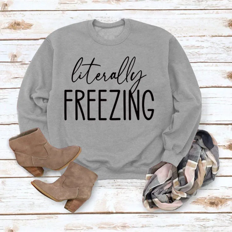 multicolors I am freezing shirt