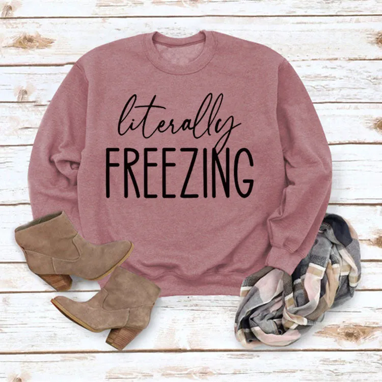 multicolors I am freezing shirt