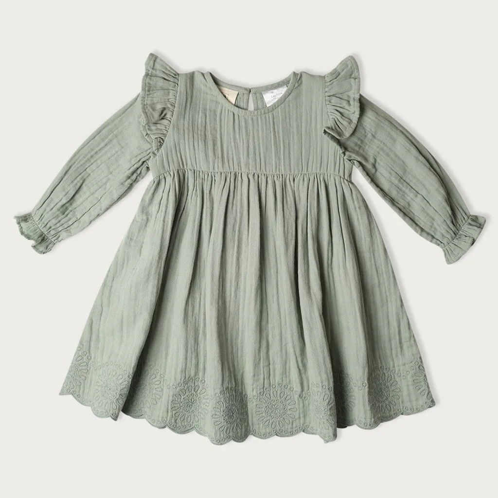 Muslin Charlotte Dress - Long Sleeve