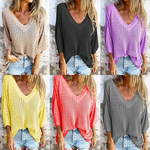 Nancy | Loose Crochet Beach Top