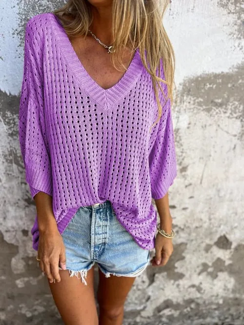 Nancy | Loose Crochet Beach Top