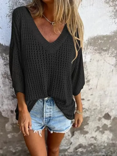 Nancy | Loose Crochet Beach Top