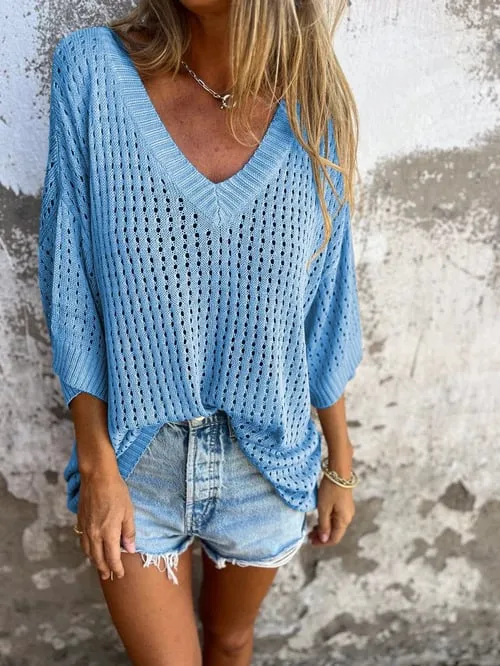 Nancy | Loose Crochet Beach Top