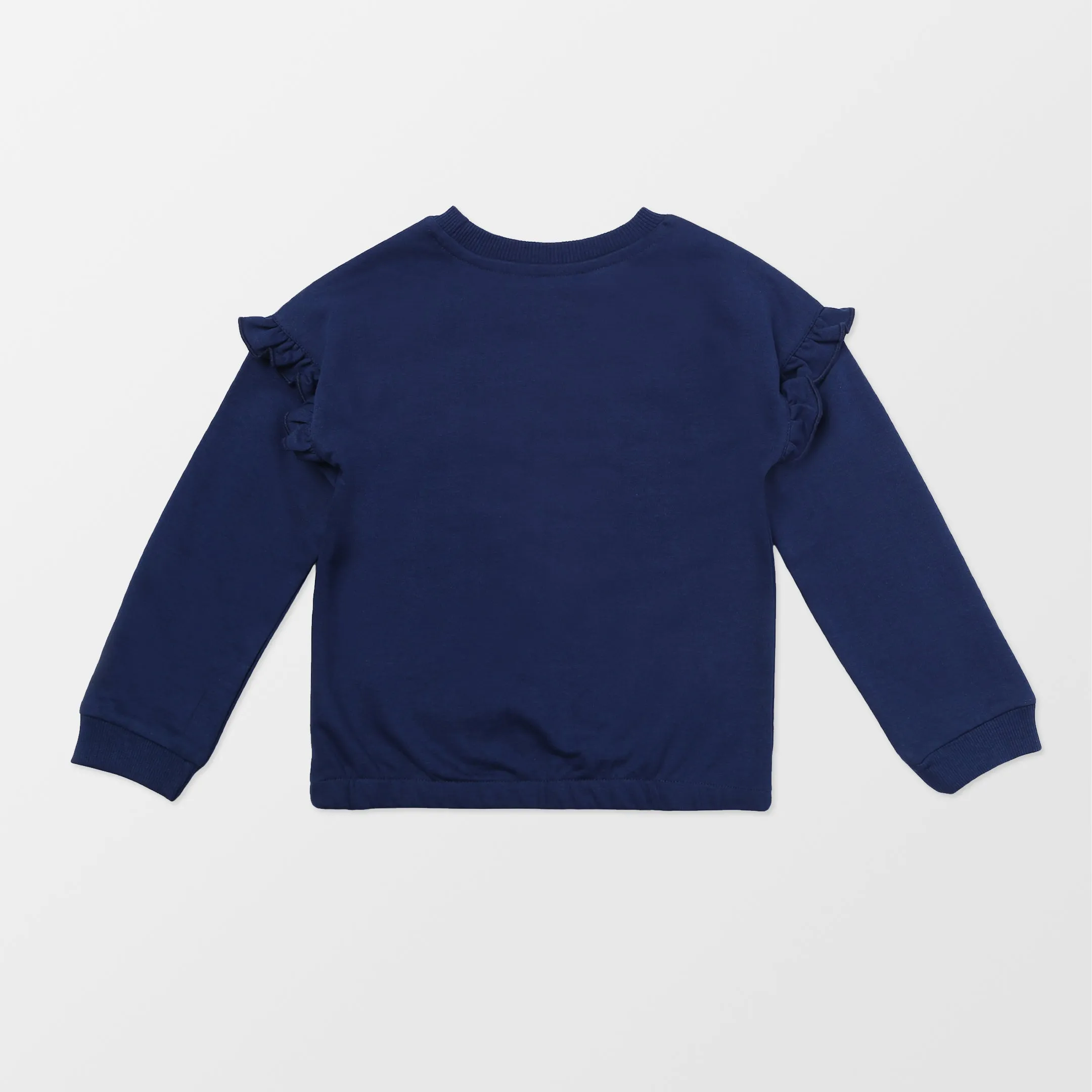 Navy Day Dream Slogan Print Sweatshirt