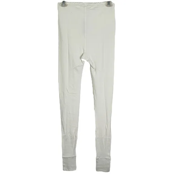 NWT Skims Lace Pointelle Logo Loungewear/ Sleep Leggings in Bone Women’s L, 3X
