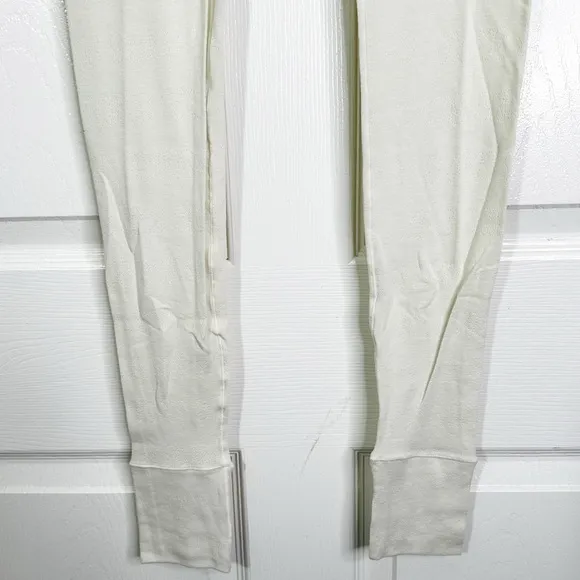 NWT Skims Lace Pointelle Logo Loungewear/ Sleep Leggings in Bone Women’s L, 3X