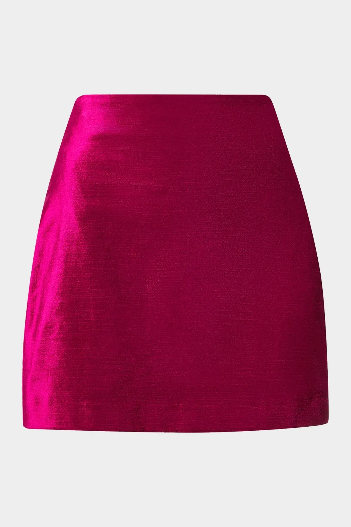 Ohemia Velvet Skirt in Fuchsia