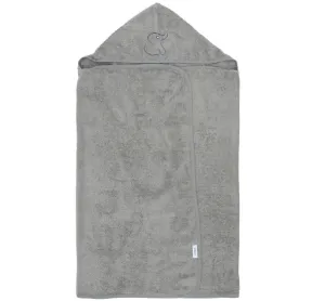 Organic Baby Towel Grey
