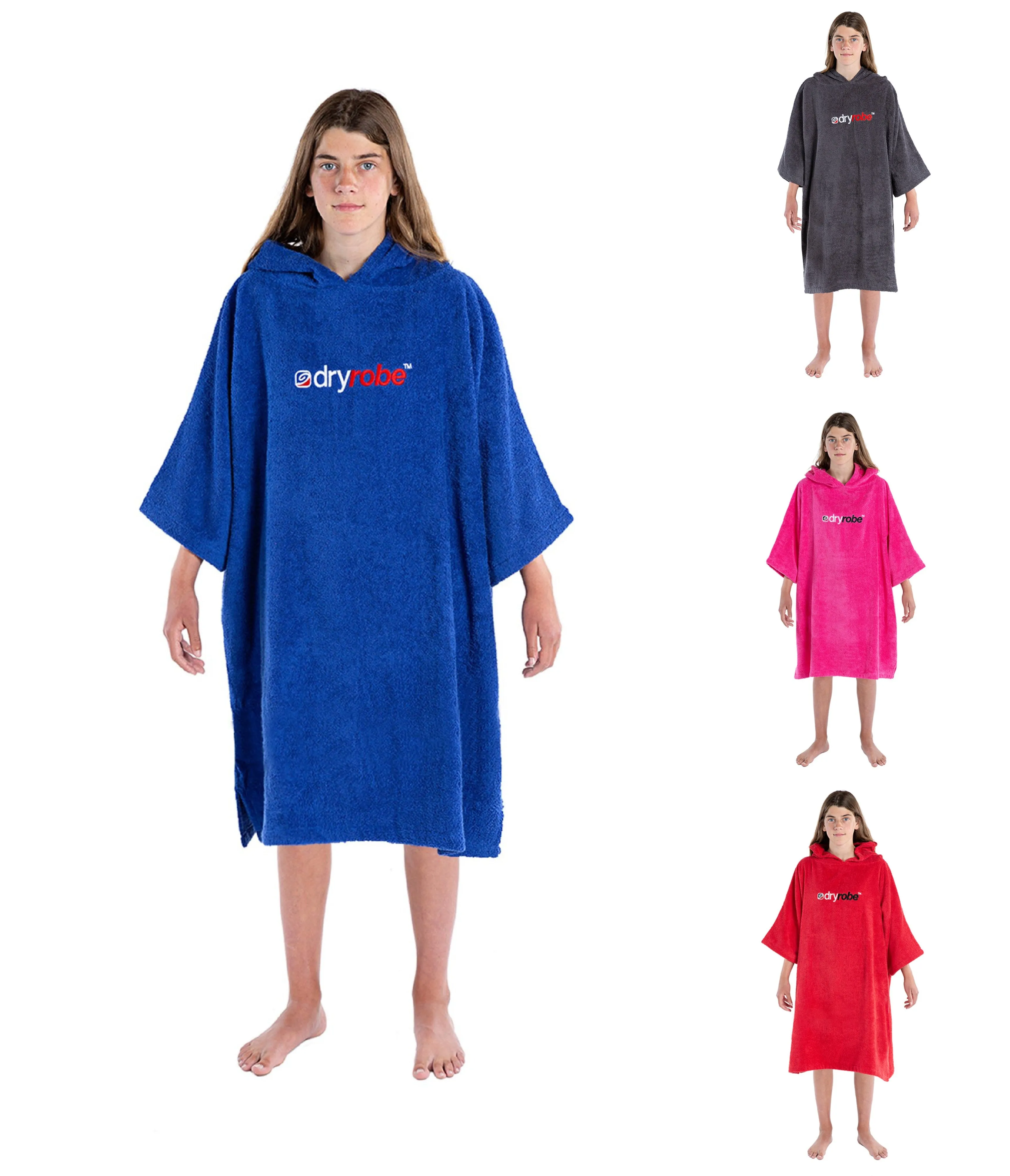 ORGANIC COTTON TOWEL DRYROBE - KID'S AGE 10 - 13yrs