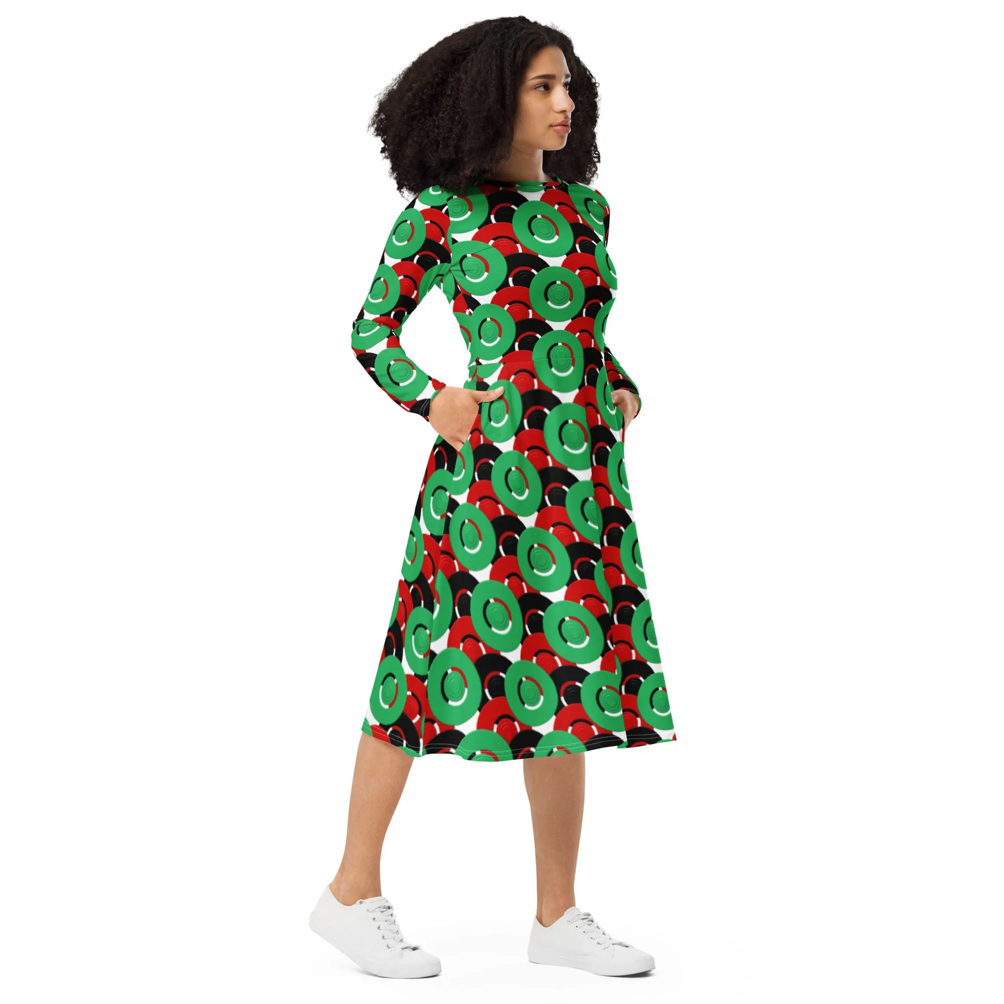 Origen Designation Women's Long-sleeve Midi dress