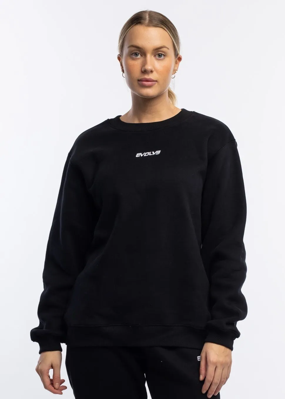 Oversized Crewneck - Black