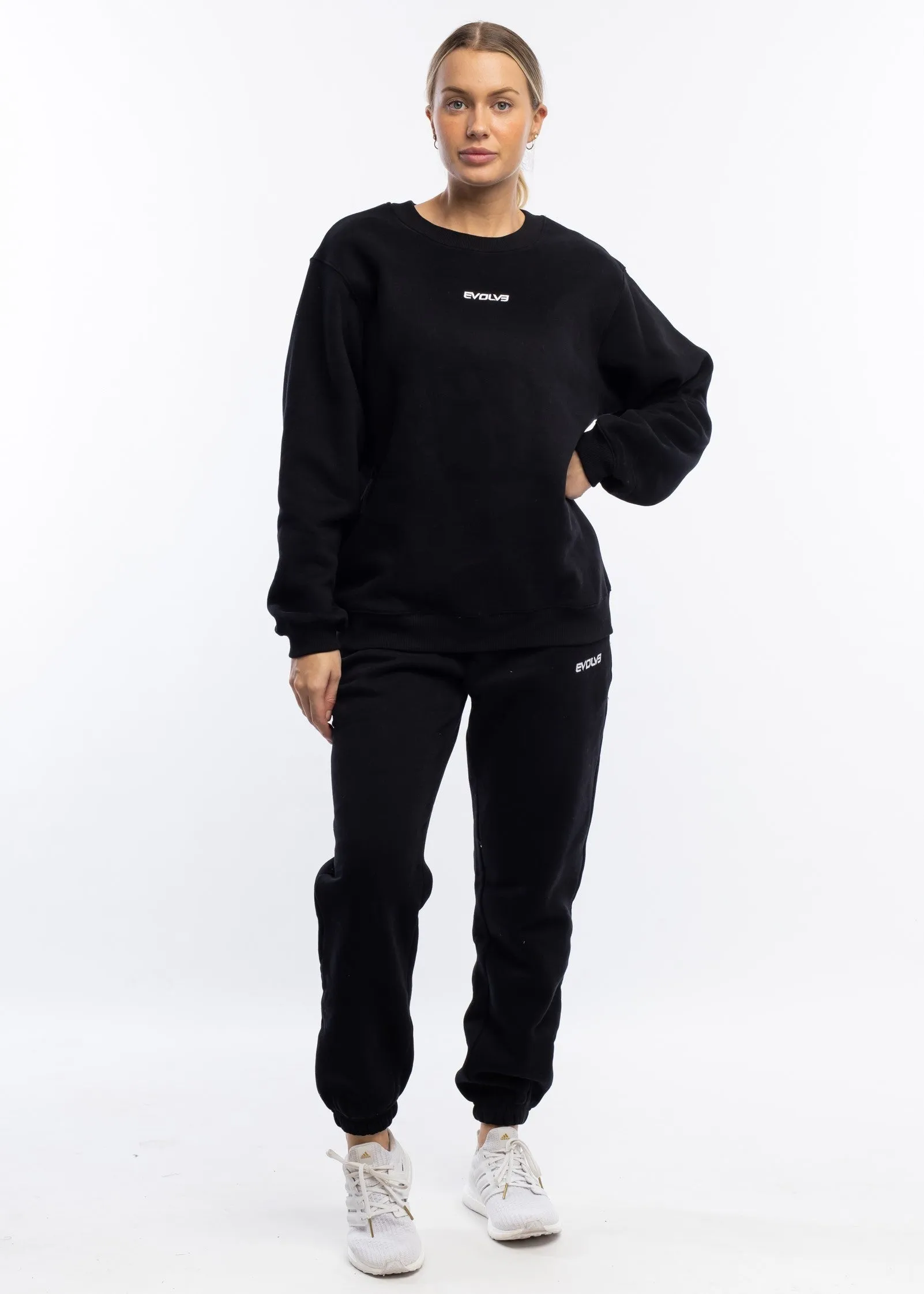 Oversized Crewneck - Black