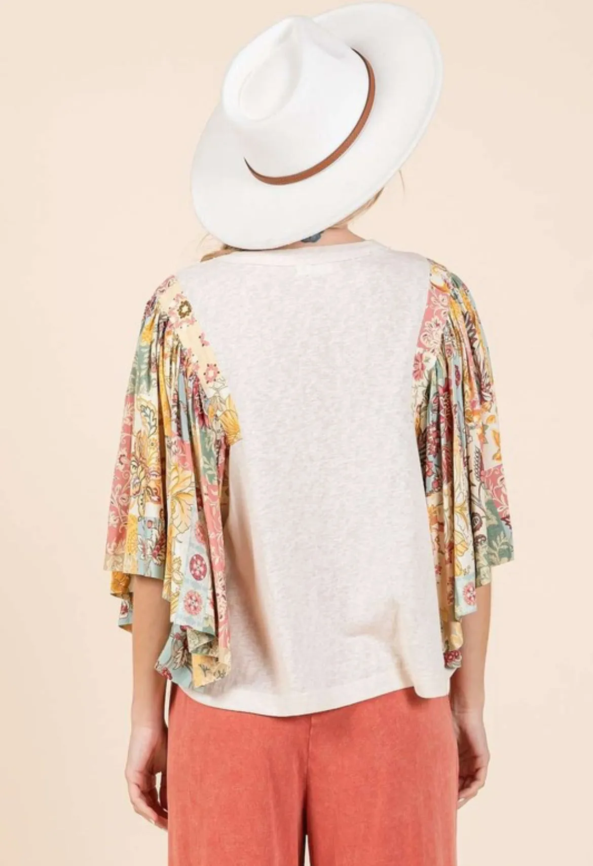 Paloma Patchwork Floral Top