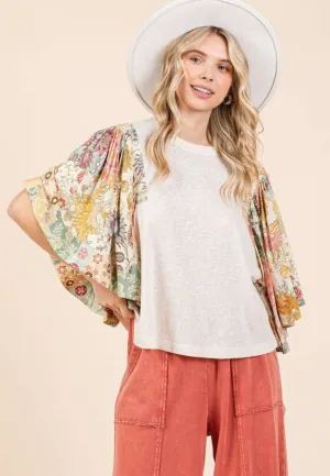 Paloma Patchwork Floral Top